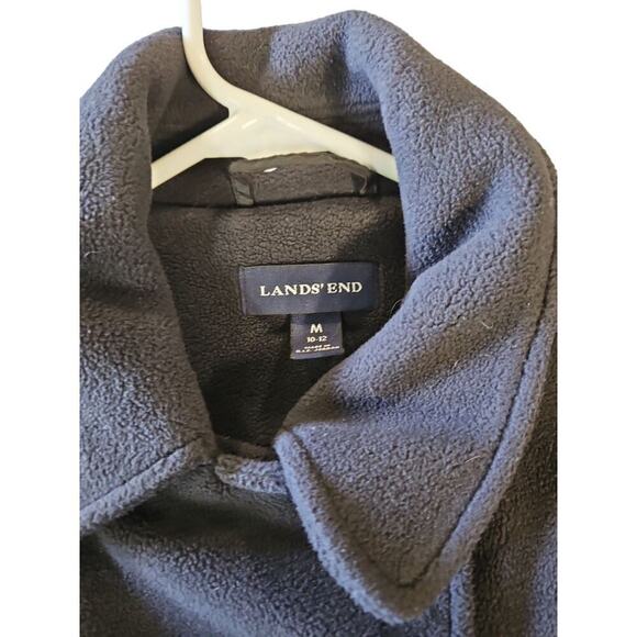 Lands' End Black Peacoat Sweater Women's Sz Medium - Picture 4 of 6